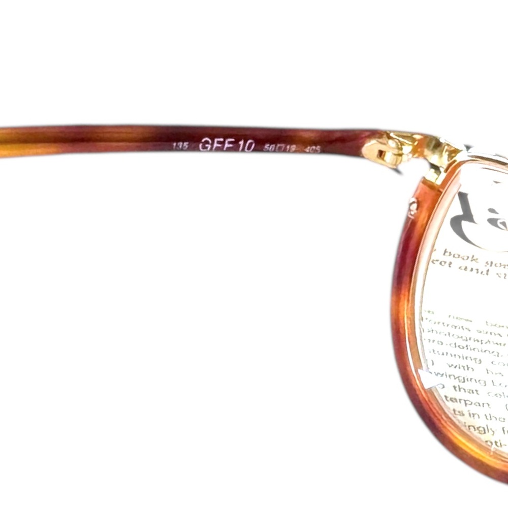 GIANFRANCO FERRE EUC RX Glasses in Gold & Tortoise - Picture 6 of 7